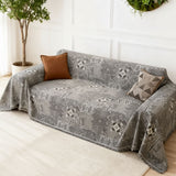 Copridivano – Grigio Boho Rustico
