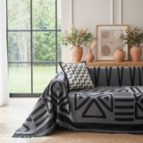 Copridivano – Grigio Scuro Boho