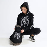 Felpa di Halloween per adulti - Scheletro