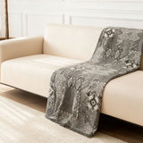 Copridivano – Grigio Boho Rustico