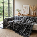 Copridivano – Grigio Scuro Boho