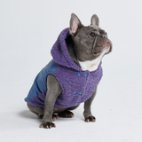 Giacca reversibile - Viola e blu