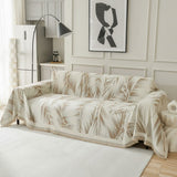 Copridivano – Beige Foglia