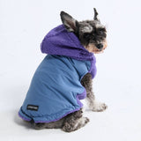 Giacca reversibile - Viola e blu
