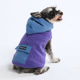 Giacca reversibile - Viola e blu
