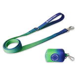 Set Guinzaglio e Porta Sacchetti - Lime Wave