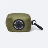 Set guinzaglio e porta sacchetti per escrementi - Verde Arancione