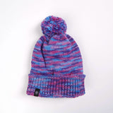 Cappello con pompon umano (multicolore)