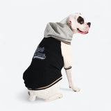 Giacca varsity per cani - Nero