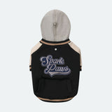 Giacca varsity per cani - Nero