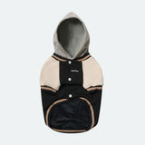 Giacca varsity per cani - Nero