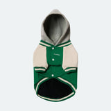 Giacca varsity per cani - Verde