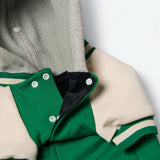 Giacca varsity per cani - Verde