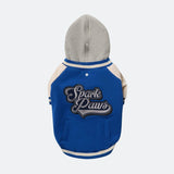 Giacca varsity per cani - Blu