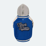 Giacca varsity per cani - Blu