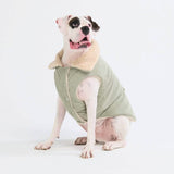 Giacca in Corduroy con Sherpa - Menta