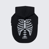 Felpa di Halloween per cani - Scheletro