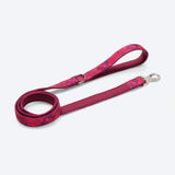 Set guinzaglio e porta sacchetti per escrementi - Camo Fucsia