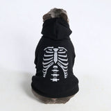 Felpa di Halloween per cani - Scheletro