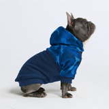 Blue Camo Hoodie||size:L