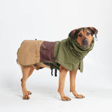 Impermeabile per cani Breatheshield™ - Verde Marrone Chiaro