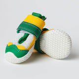 Scarpe per cani Hot Pavement Pawtector - Verde Giallo