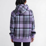 Maglione Plaid per Umani - Quadretti viola