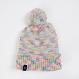 Cappello con pompon umano (multicolore)