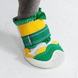 Scarpe per cani Hot Pavement Pawtector - Verde Giallo