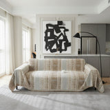 Copridivano – Beige Mosaico Moderno