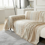 Copridivano – Beige Mosaico Moderno