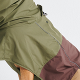 Dog Raincoat - Green Brown||size:S,M,L,XL,2XL,3XL,4XL