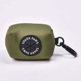 Set Guinzaglio e Porta Sacchetti - Verde Militare