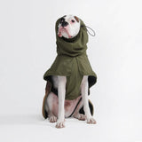 Impermeabile per cani Breatheshield™ - Verde Marrone Chiaro
