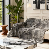 Copridivano – Nero Boho Rustico
