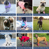 Stivaletti da pioggia per cani, Scarpette impermeabili per cani - Rosa