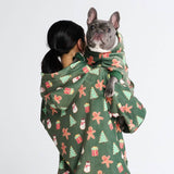 Felpa natalizia con cappuccio – Pan di zenzero