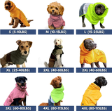 Dog Raincoat - Camo Teal||size:S,M,L,XL,2XL,3XL,4XL,5XL