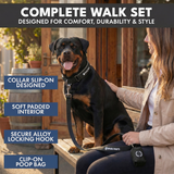 Black Martingale Collar||size:A,B,C,D,E