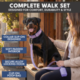 Lilac Martingale Collar||size:A,B,C,D,E