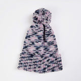 Cappello con pompon umano (multicolore)