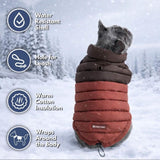 Brown PuffShield Jacket||size:S,M,L,XL,2XL,3XL,4XL,5XL