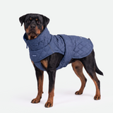 Blue Quilted Winter Jacket||size:4XL