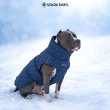 Blue Quilted Winter Jacket||size:S,M,L,XL,2XL,3XL,4XL