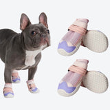Scarpe per cani Hot Pavement Pawtector - Rosa Viola