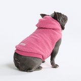 Giacca Teddy Sherpa - Rosa scuro