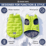 Neon Thermosonic Winter Jacket||size:S,M,L,XL,2XL,3XL,4XL