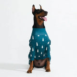 Pigiama di Natale per cane - Pini Ghiacciati