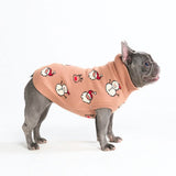 Maglione natalizio a maglia per cani – Babbo Natale & Rudolph