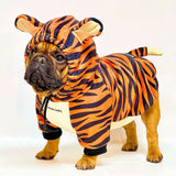 Felpa di Halloween per cani - Tigre